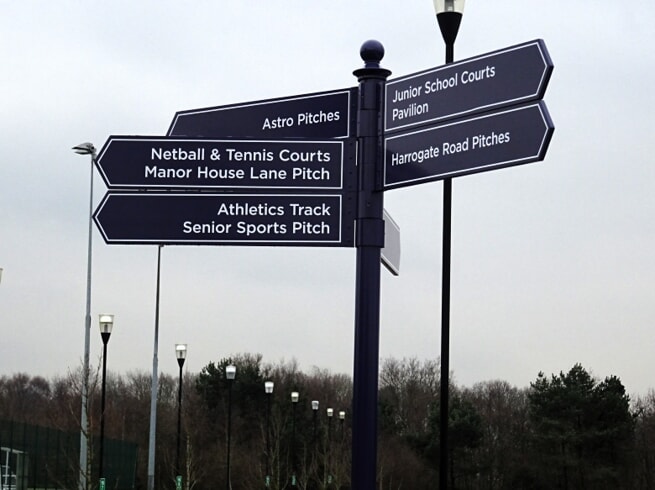Create wayfinding excellence with innovative signs, walking maps and directional signs
